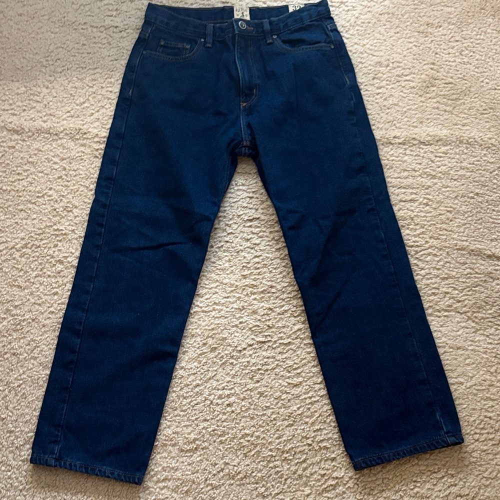 Red Head Brand Men's Blue Thermal Jeans